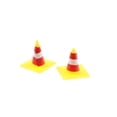 thumbnail image 4 of Juego de Señales de Tráfico de Construcción de Carreteras Baoblaze Señalización Ingeniería Bloques de Carreteras Juguete, 4 of 8