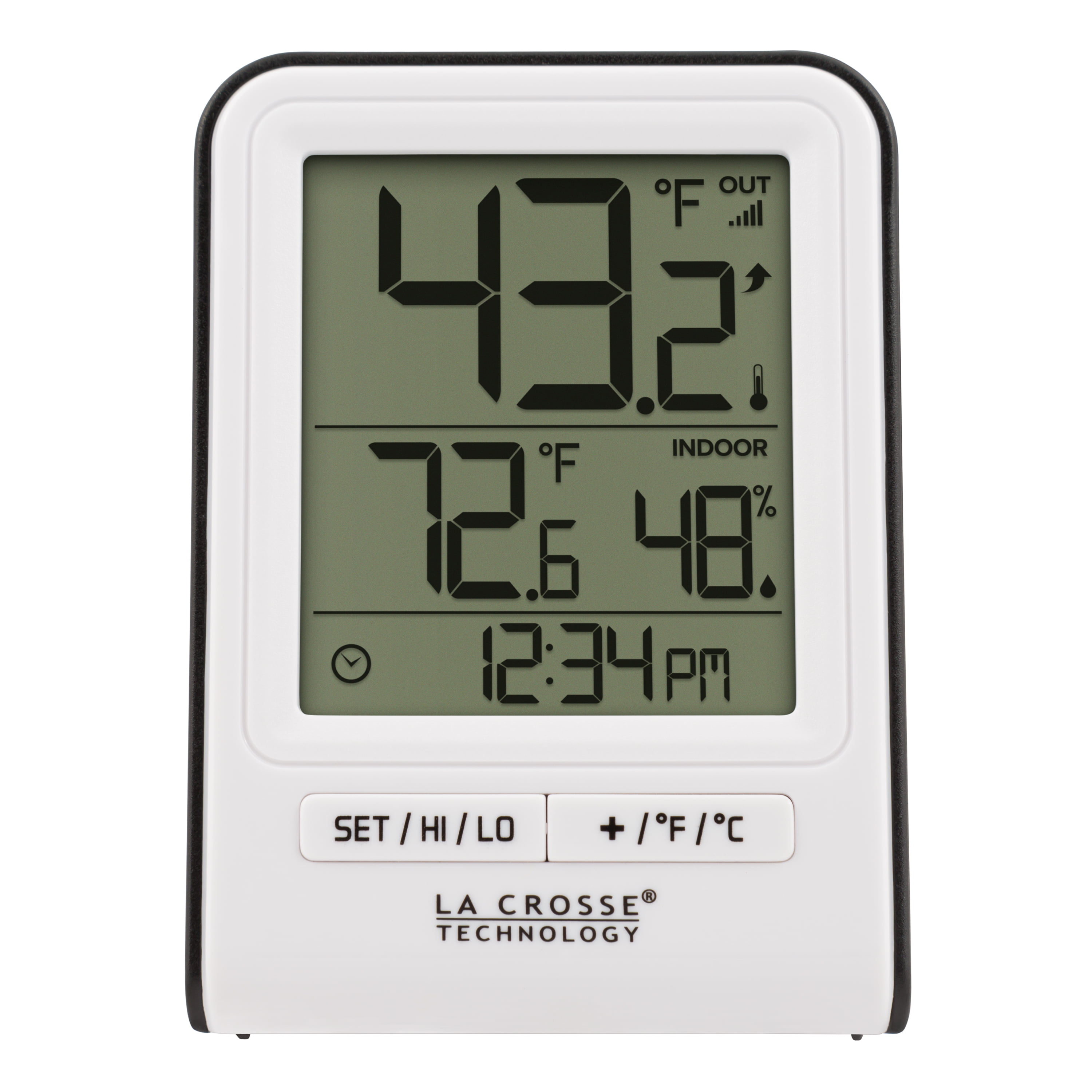 La Crosse Technology  Digital Thermometer with Indoor/Outdoor Temperature 