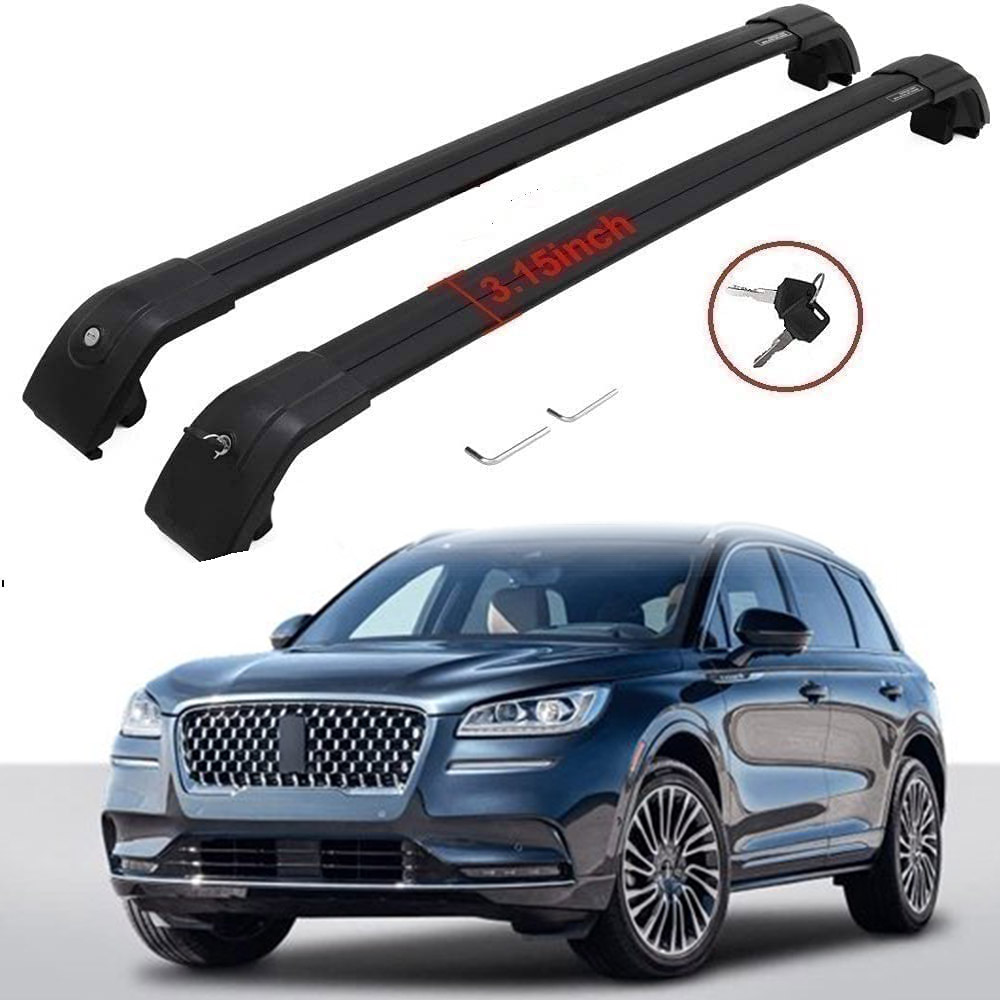 NIXFACE Cross Bars Roof Rack Fit for 20202022 Lincoln Corsair Lockable