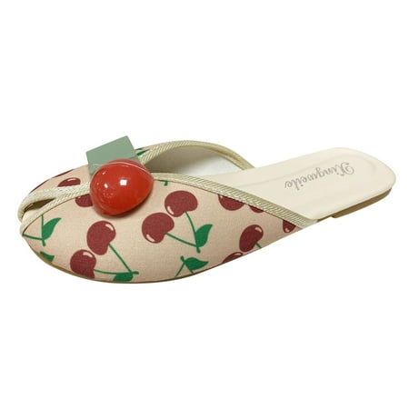 

nsendm Female Shoes Adult Womens Fluff Yeah Slide Slipper Ladies Breathable Slippers Print On Women s slipper Soft Indoor Slippers for Women Pink 8