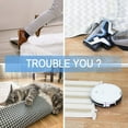 thumbnail image 2 of shiyou-Rug Tape Pad, Rug Anchors Carpet Hook and Loop Non-Slip Mat Anti-Skid Stickers (10PCS, White), 2 of 4