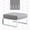 French White-Gray, variant on Elle Decor Mirabelle Outdoor Ottoman in Gray and French White