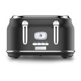 thumbnail image 2 of Tostadora de pan Retro para 4 rebanadas Westing House  WKTT809BK, 2 of 2