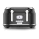 thumbnail image 2 of Tostadora de pan Retro para 4 rebanadas Westing House  WKTT809BK, 2 of 2