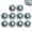 10 Pcs, variant on Metal Roof Screw Caps, Galvalume Steel Waterproof Screw Covers, Rust Resistant Leak Protection Bolt Caps, Easy Install Weatherproof Fastener Caps for Roof, Garage & DIY Repair