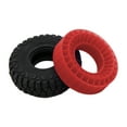 thumbnail image 2 of maskred 1.0'' Tires Rubber Foam Fit 5520mm Rc Crawler TRX4M SCX24 Upgrade Part Red, 2 of 6