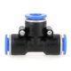 thumbnail image 3 of 10 pcs 10mm 3/8 T Type Pneumatic Connector Air Line Quick Fittings Tube Joint, 3 of 5