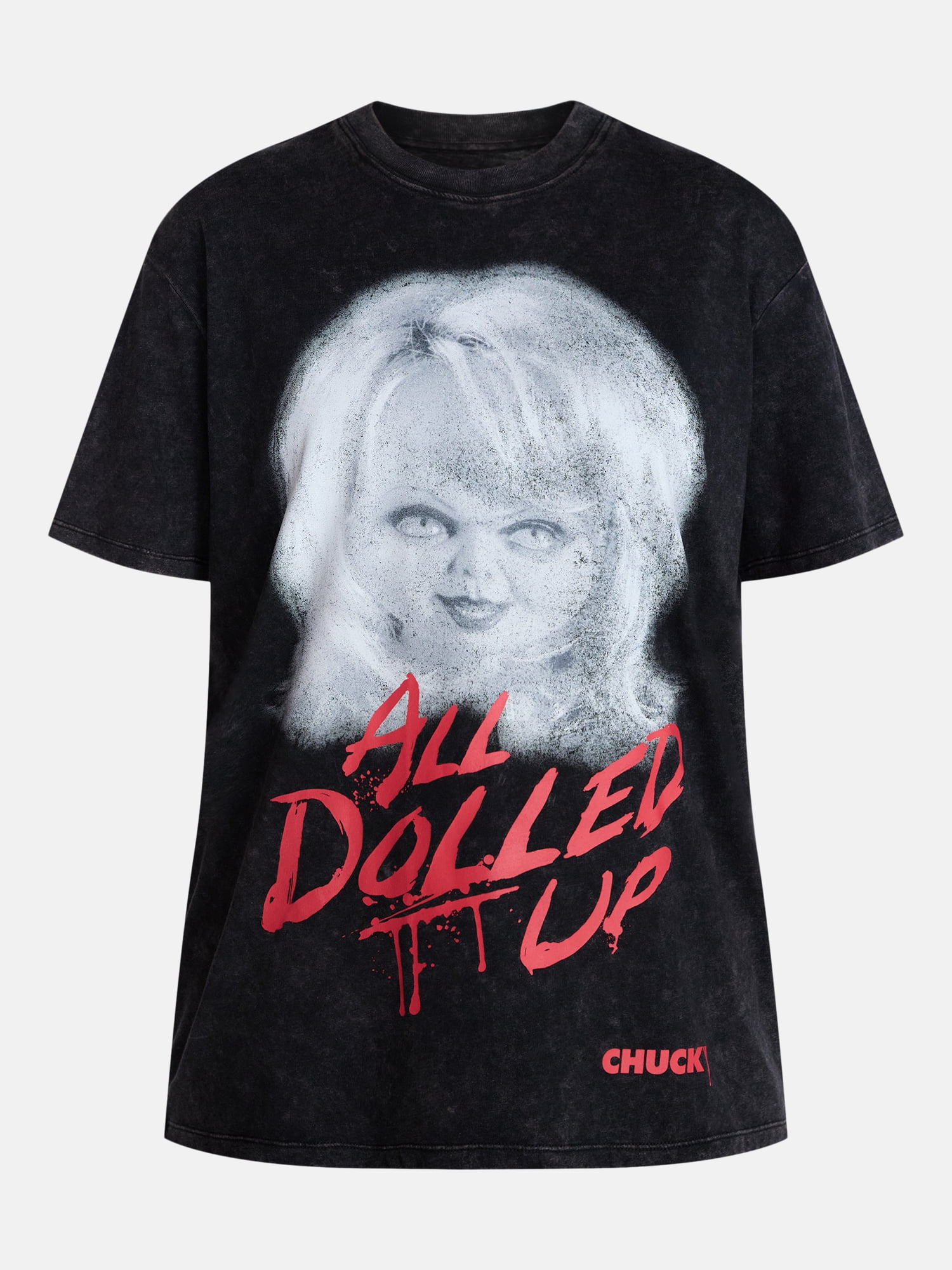 Chucky Women's Tiffany Halloween Horror Tee, Sizes XXS-XXL