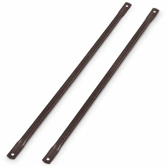 33.5"/85cm Bronze Garden Swing Replacement Bars, Rectangular Metal Rods for Hanging Swing Seat to Frame