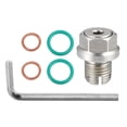 thumbnail image 1 of 1 Juego M14.1-1.5 x 15mm Coche Sobredimensionado Piggyback Aceite Drenaje Tapón Kit, 1 of 1