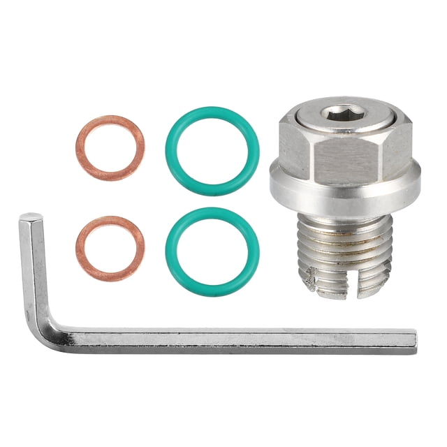 1 Juego M14.1-1.5 x 15mm Coche Sobredimensionado Piggyback Aceite Drenaje Tapón Kit