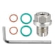 thumbnail image 1 of 1 Juego M14.1-1.5 x 15mm Coche Sobredimensionado Piggyback Aceite Drenaje Tapón Kit, 1 of 1