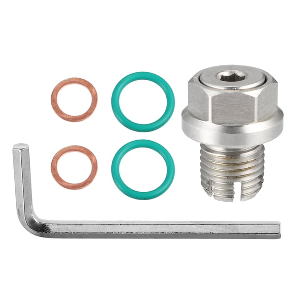 1 Juego M14.1-1.5 x 15mm Coche Sobredimensionado Piggyback Aceite Drenaje Tapón Kit