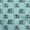 Turquoise Blue, variant on oneOone Polyester Lycra Turquoise Blue Fabric Wreath Personalized Name Dress Material Fabric Print Fabric By The Yard 56 Inch Wide