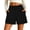 Black, variant on Hurxie Stretchy Dress Shorts for Women Pull On Womens Shorts Dressy Casual High Waisted Summer Work Shorts Business Casual Black,XL