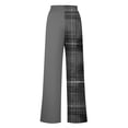 thumbnail image 4 of Funicet Pantalons Larges pour Femmes, Pantalons pour Femmes, Pantalons de Noël à Rayures Imprimées avec Cordon de Serrage, Pantalons Larges, Pantalons de Noël pour Femmes, 4 of 4
