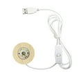 thumbnail image 4 of Milaget LED Wood Display Base Convenient Round LED Light Base for Boys Girls Desktop Warm, 4 of 9