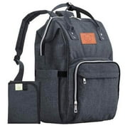 Eddie Bauer Places Spaces Ridgeline Diaper Backpack In Grey Buybuy Baby