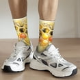 thumbnail image 6 of Vsdgher Honey Bee Crew Socks for Men & Women, Breathable Casual Athletic Ankle Socks, 6 of 6