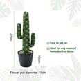 thumbnail image 2 of Artificial artificial flower tropical cactus bonsai creative decoration home decoration potted plants - type:style1;, 2 of 5