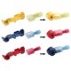 thumbnail image 4 of 120uds Cable Conectores Cable Terminales Kit Enchufes Multicolor 22-10 AWG Unique Bargains terminales del cable de alimentación del amplificador del vehículo, 4 of 7