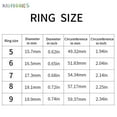 thumbnail image 2 of BadPiggies Women's Waterproof Silicone Wedding Rings 10Pcs/Set Rubber Bands For Activity Workout Sport (Size 8), 2 of 8