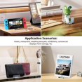thumbnail image 3 of Book Display Stand, Acrylic Stands for Display Comic Book Holder Magazine Postcard Art DVD Album Wallet, 20 Pcs, 3 of 8