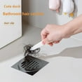 thumbnail image 5 of Duck Designs Drain Hair Catcher Efficient Bathroom Cleaning Device for Shower Tub Sink With Sturdy Plastic Materials, 5 of 8