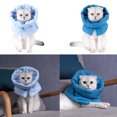 thumbnail image 3 of Cat Cone Collar Stop Licking Adjustable Scarf Warm Recovery Collar, 3 of 7