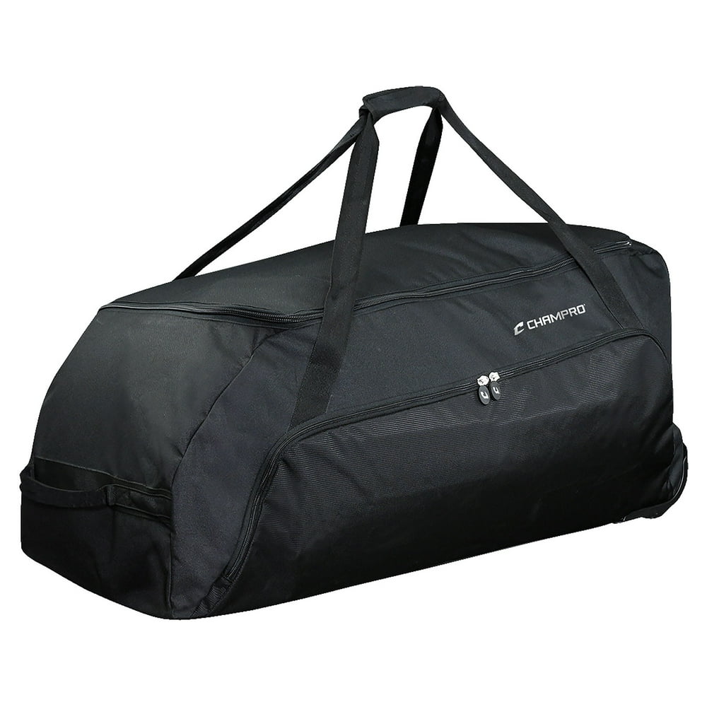 CHAMPRO Jumbo AllPurpose Sports Equipment Bag on Wheels, 36"x16"x18"