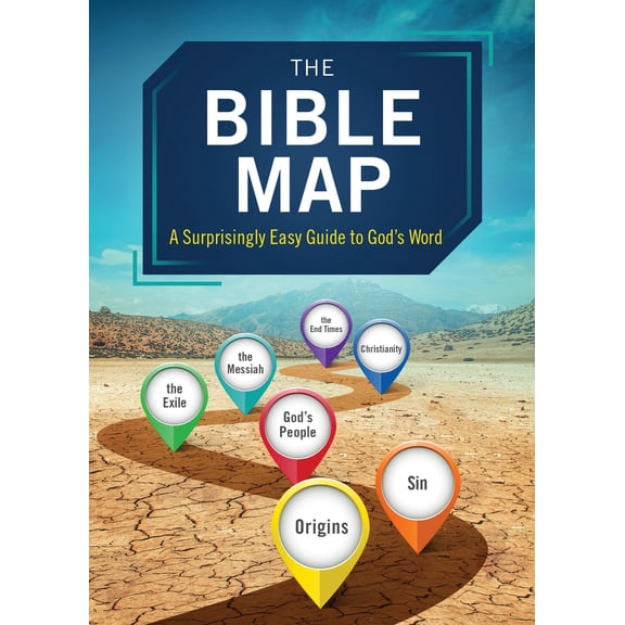 Pre-Owned The Bible Map : A Surprisingly Easy Guide to God's Word (Paperback)