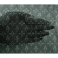 thumbnail image 4 of oneOone Viscose Chiffon Fabric Diamond & Chevron Ikat Print Fabric BTY 42 Inch Wide, 4 of 4