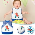 thumbnail image 1 of Fiudx Delantal Reversible Sin Mangas de Verano, Solución para Comer Sin Complicaciones, Tela de Tpu, Diseño Fácil de Limpiar, Independencia para Niños Pequeños, Comodidad Incluida, 1 of 2