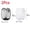 2PCS MIX, variant on Portable Mesh Pop Up Laundry Hamper Wide Opening Breathable Collapsible Space-Saving Laundry Basket Dorm Travel Bathroom Items
