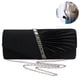thumbnail image 2 of Bolsos de noche para mujer, sobre fruncido, bolso de mano, bolso de mano para fiesta de boda, monedero nupcial Adepaton 222276-2, 2 of 7