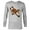 Athletic Heather, variant on Disney Pixar Toy Story 4 Woody's Horse Bullseye T-Shirt - Long Sleeve T-Shirt for Men - Customized-Athletic Heather