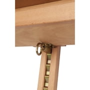 Mabef Deluxe Studio Easel, Italian Craftsmanship Beechwood, H Frame