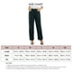 thumbnail image 2 of Pantalones con bolsillo, pantalones de cintura alta para mujer, pantalones casuales, pantalones con cierre de cremallera, funcionalidad versátil, 2 of 8