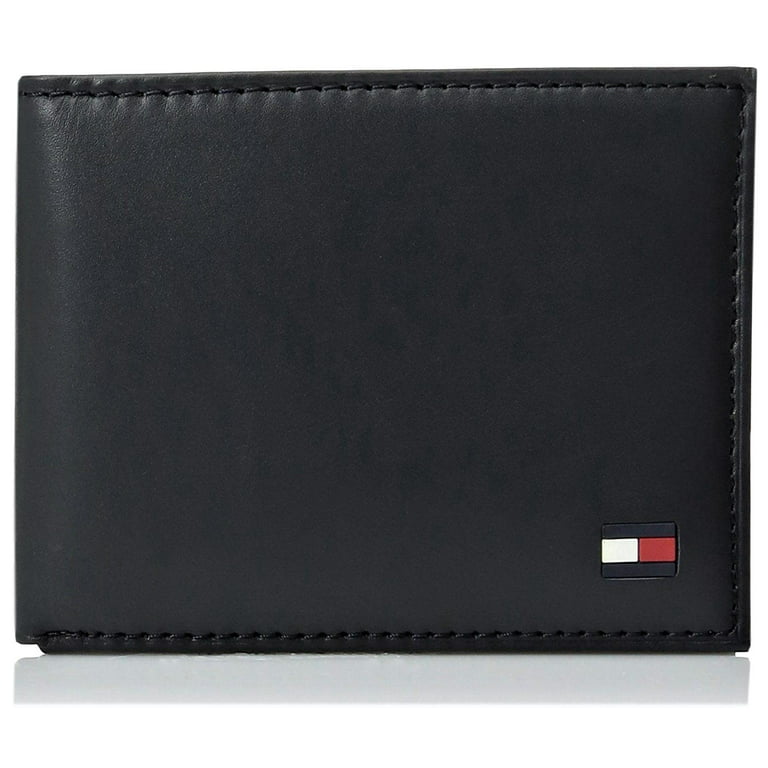 Tommy Hilfiger Men's Passcase Billfold Wallet with Removable Card Navy - Walmart.com