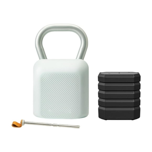 Colaxi Fitness Kettlebell ,Weight Adjustment ,Compact ,Sport Equipment Kettle Bell for Resistance Training Exercise Sports Lift Hips