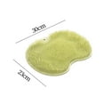 thumbnail image 3 of ziyahi Shower Foot Scrubber Mat with Cleaner Non Slip Scrubber Suction Cups Sturdy for Exfoliating Dead Skin Green, 3 of 9