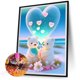 thumbnail image 2 of Pintura de diamante 5D DIY Kit de oso de taladro redondo completo Artesanía de decoración del hogar (sz4174) Hugtrwg Para estrenar, 2 of 9