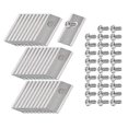 thumbnail image 1 of 30pcs Compatible For Honda Miimo Robotic Lawn Mower Stainless Steel Replacement Blades, 39.2x17.5mm, 1 of 5