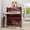 Brown, variant on Accreate Shoe Cabinet with 2 Flip Drawers and 1 Large Drawer, Wooden Shoe Organizer Cabinet with Adjustable Shelf, Shoe Storage for Entryway, Hidden Shoe Cabinet for Hallway, Living Room