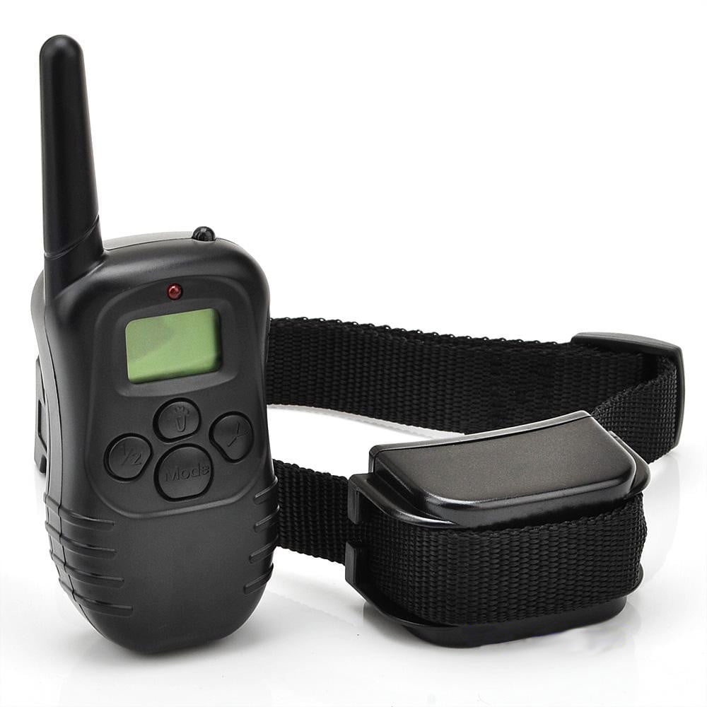 Remote Electric Shock Dog Collar 300M Diameter Remote Dog Training