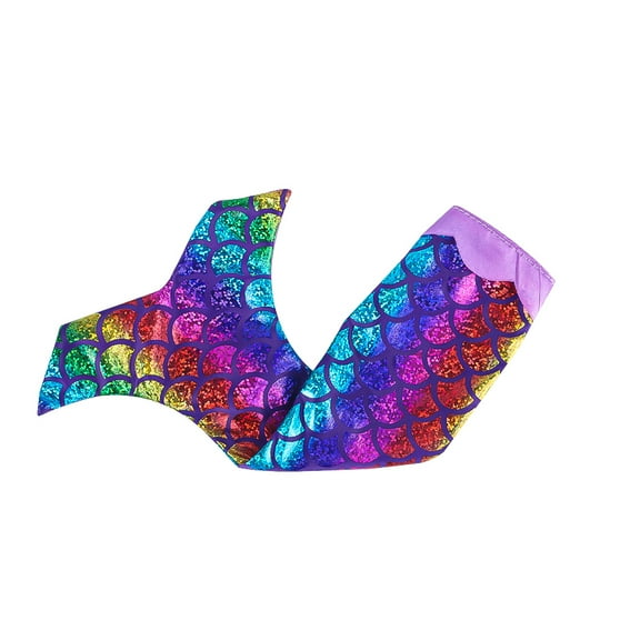 E-TING Santa Mermaid Dress Clothing for Elf Doll Christmas Accessories (Purple)