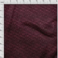 thumbnail image 4 of oneOone Viscose Chiffon Maroon Fabric Texture Sewing Craft Projects Fabric Prints By Yard 42 Inch Wide, 4 of 4