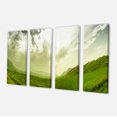 thumbnail image 2 of Meadow under Clouds Panorama - Landscape Canvas Art Print, 2 of 3