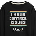 thumbnail image 3 of Instant Message - Gamer - I Have Control Issues - Toddler & Youth Long Sleeve Graphic T-Shirt, 3 of 6