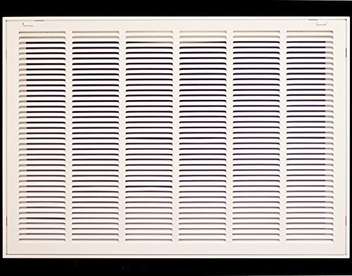 Ceiling Fixed Hinged 18" X 14 Steel Return Air Filter Grille for 1" Filter 